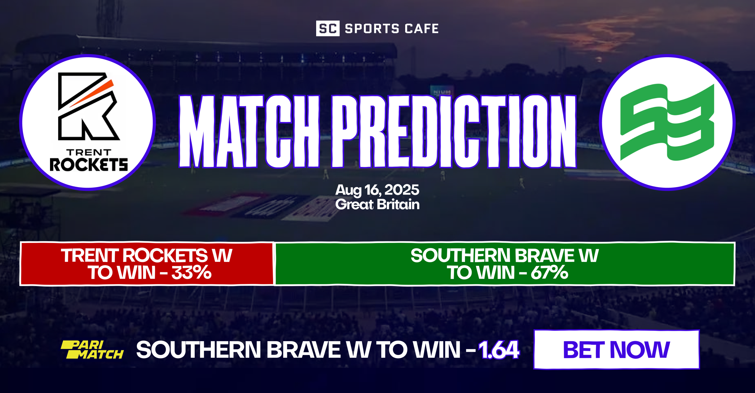 Trent Rockets-W vs Southern Brave-W